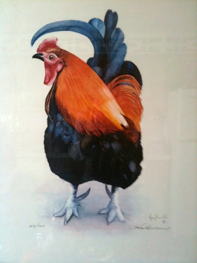 Rooster Painting that I found in Sante Fe, NM