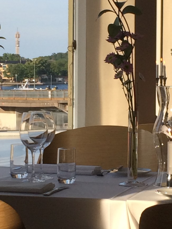 Breakfast at the Hotel Hilton Slussen, in Stockholm, Sweeden