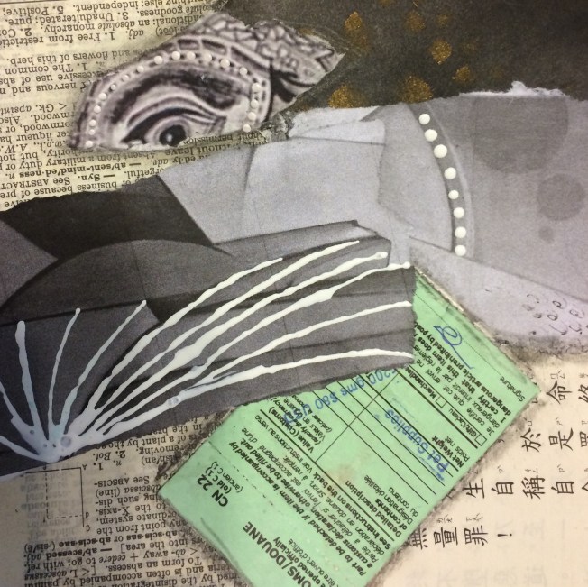 Unfinished mixed media