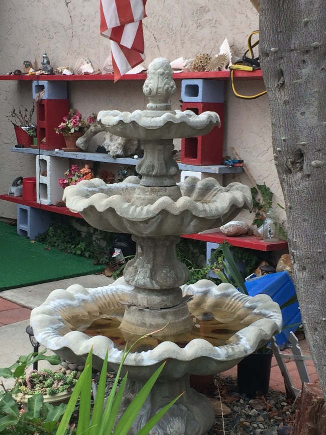 A free fountain gets a forever home! 