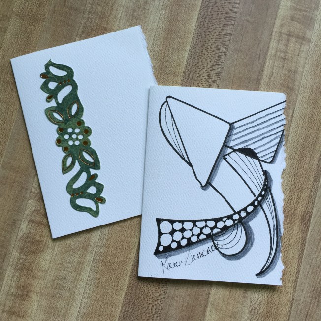 Doodled Greeting Cards 