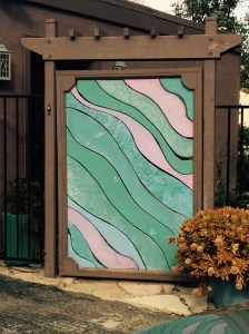 LaRetta Small-Zamora's front gate 