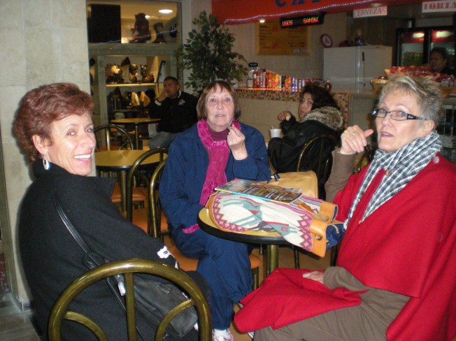 Karin de Baay, Barbara Thuro, & myself on right in San Miguel de allente