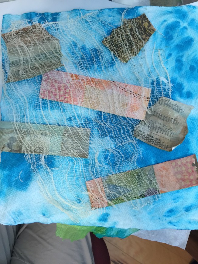 Paper towels colored, & covered