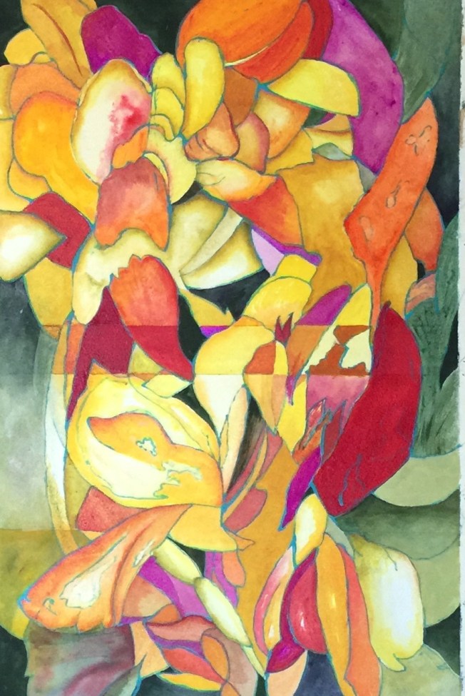 Fall is on it's Way Abstract 